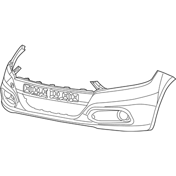 Mopar 1TS71TZZAB Front Lower Bumper Cover