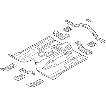 Mopar 55176800AC Pan-Floor