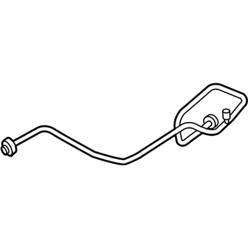 2005 Jeep Wrangler A/C Hose - 55037706AE