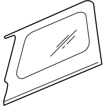 Mopar 5JH08ZJ8AD Window-Quarter