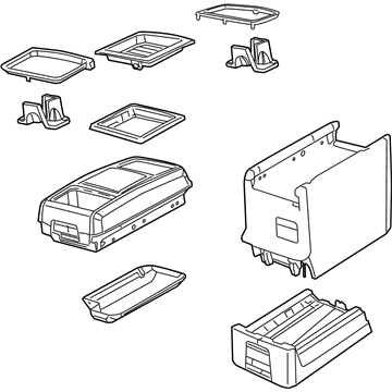 Mopar 1EV701L5AG Console-Center