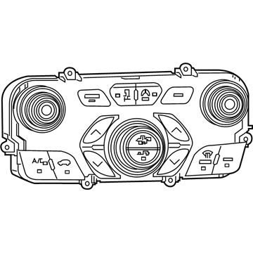 Mopar 68245035AA Stack-Vehicle Feature Controls