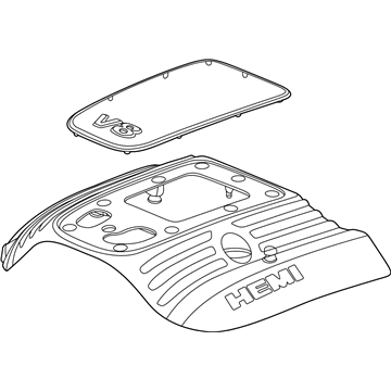 Mopar 53034225AD Cover-Engine