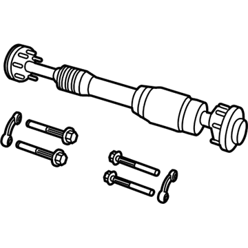 Jeep Wrangler Drive Shaft - 68272536AC