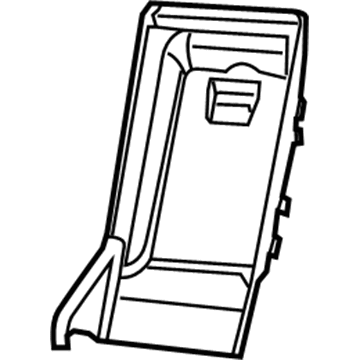 Mopar 1YW011L2AD Housing-Rear Seat