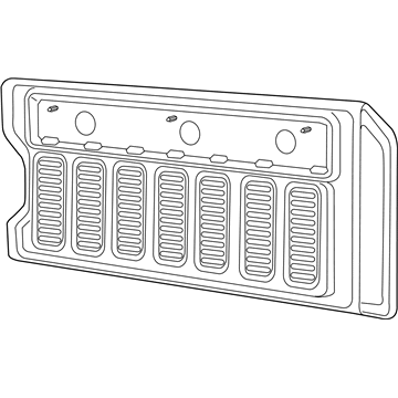 Mopar 6BM40TX7AA Panel-Swing Gate Trim