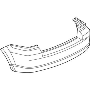 Dodge Caliber Bumper - 1AM25TZZAE