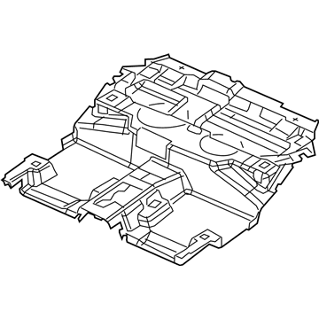 Mopar 5MW24DX9AB Carpet-Rear Floor