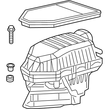 Chrysler Air Filter Box - 68413350AA