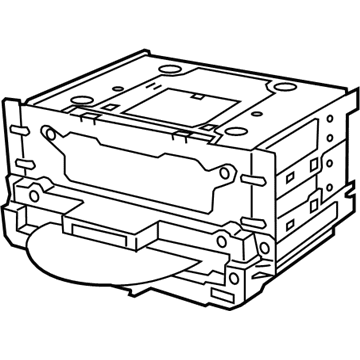 Mopar 68433944AA Radio-Multi Media