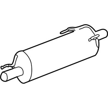 Mopar 52103511AC Exhaust Muffler