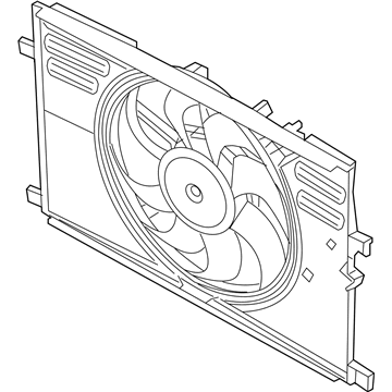 Mopar 68247205AA FANMODULE-Radiator Cooling