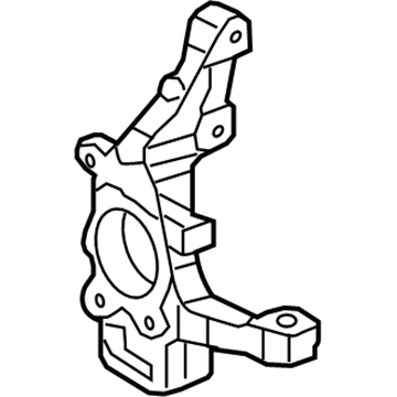 Mopar 4766038AD Steering Knuckle-Suspension Knuckle Front Right, Right