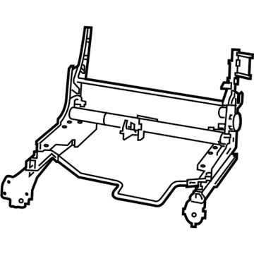 Mopar 68307024AB Adjuster - Rear Seat 60%