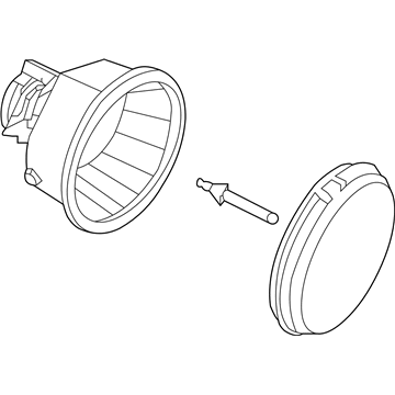 Mopar 68307273AD Front Fog Lamp