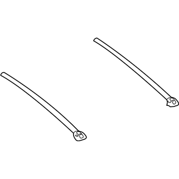 Mopar 4857436AH CROSSRAIL-LUGG Rack Cross