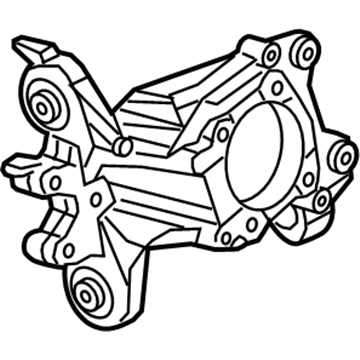 Mopar 5090070AE Knuckle-Rear