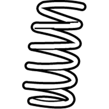 Mopar 68204956AA Rear Coil Spring