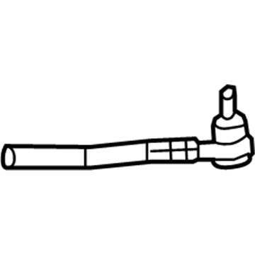 2019 Jeep Wrangler Tie Rod End - 68258762AB