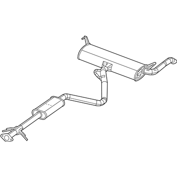 2013 Dodge Dart Exhaust Pipe - 68188958AA