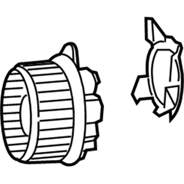 Mopar 68223053AC Motor-Blower With Wheel