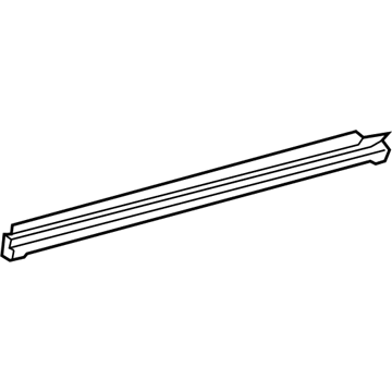 Mopar 55112373AI WEATHERSTRIP-Front Door Belt Inner