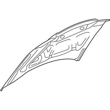 Mopar 68041724AA Hood Panel