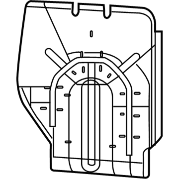 Mopar 68224708AB Foam-Seat Back