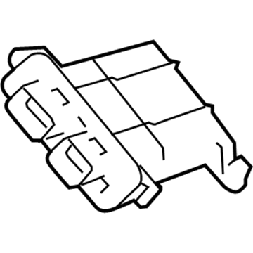 Mopar 4896133AD OCCUPANT Restraint Module