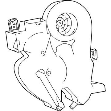 Mopar 68089108AA Housing-A/C And Heater Upper