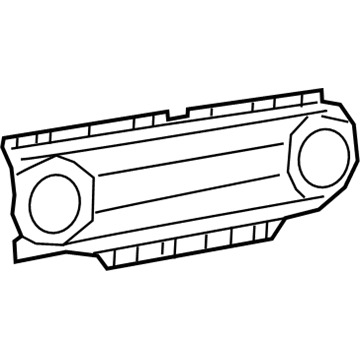 Mopar 6AC261A3AB Passenger Air Bag Bezel