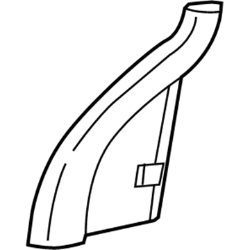 Mopar 5RT88DX9AC Molding-Sliding Door