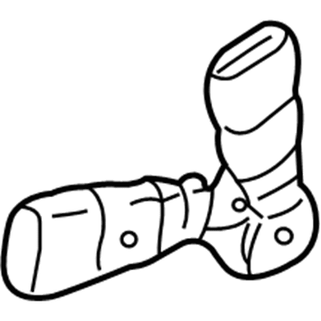 Mopar 5FF461T5AE Rear Seat Belts-Buckle End