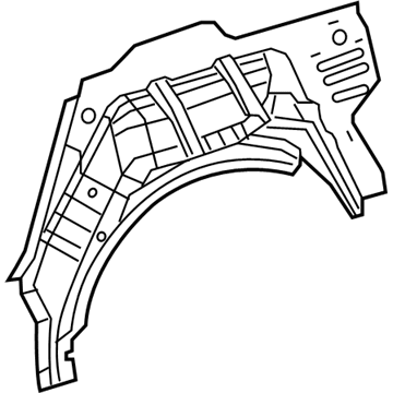 Mopar 68157420AD Panel-WHEELHOUSE Outer