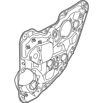 Mopar 68227457AB Panel-Carrier Plate