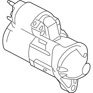 Jeep Wrangler Starter Motor - 56029780AB