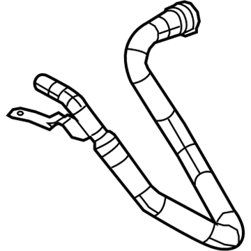 Mopar 52014627AB Hose-Heater Return