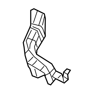 Mopar 68290347AB Duct-Floor