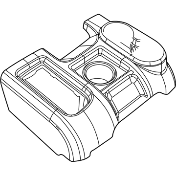 Ram 2500 Center Console Base - 1EB18HL1AB