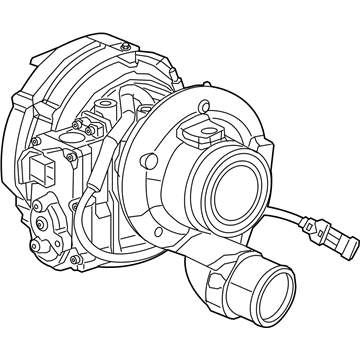 2019 Ram 3500 Turbocharger - 68444771AA