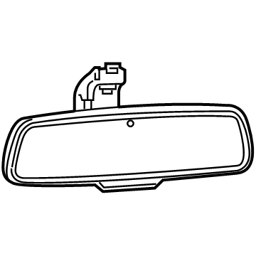 Mopar 68312206AA Interior Rear View Mirror