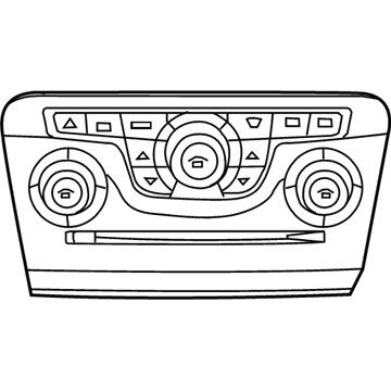 Mopar 56054903AC Center Stack Controls