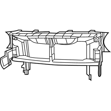 Mopar 68233032AC Support-Front Fascia