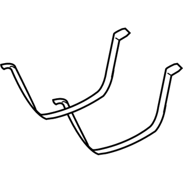 Jeep Fuel Tank Strap - 52100334AG