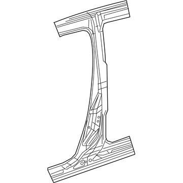 Mopar 68274003AA Panel-B Pillar Outer