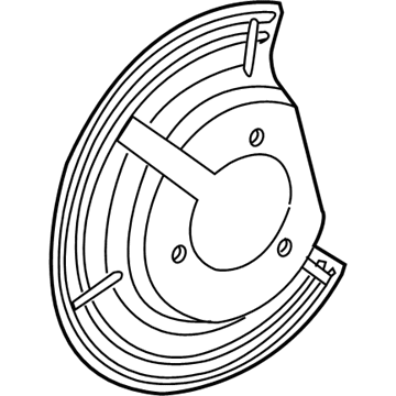 Mopar 52855010AD Shield-Splash