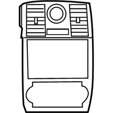 Mopar 1LC591J1AA Bezel-Instrument Panel