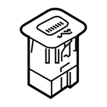 Mopar 5UV99LXHAA Usb-Charging Port