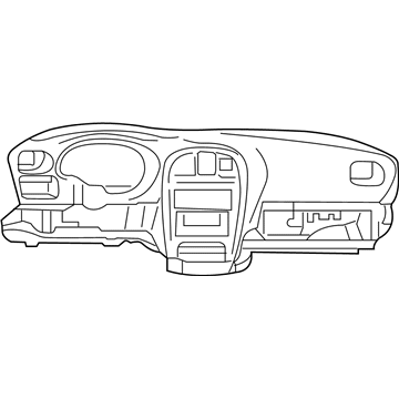 Mopar UR181L5AA Panel-Instrument Panel