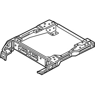 Mopar 68275736AA Frame-Front Seat Cushion